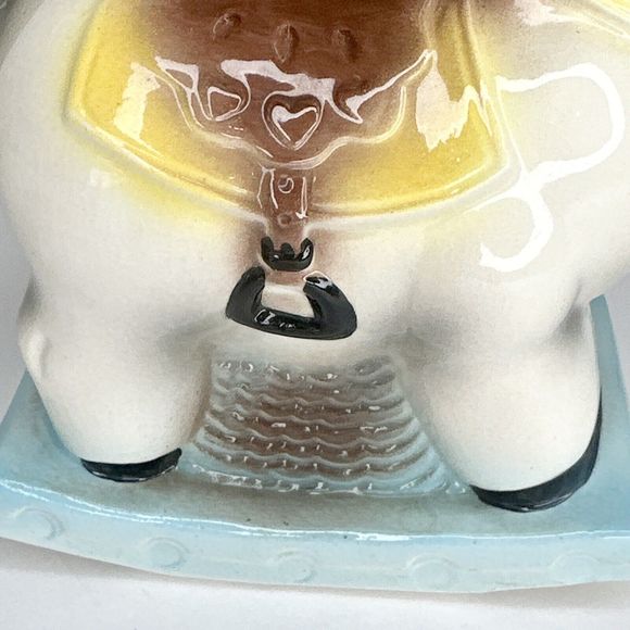 Vintage Rocking Horse Pony Bank Gilner Mold G-618‎ Stan 1968 Piggy Bank 8” Tall - Picture 8 of 9